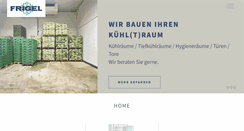 Desktop Screenshot of frigel.ch
