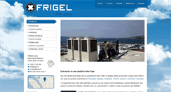 Desktop Screenshot of frigel.hr