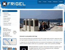 Tablet Screenshot of frigel.hr